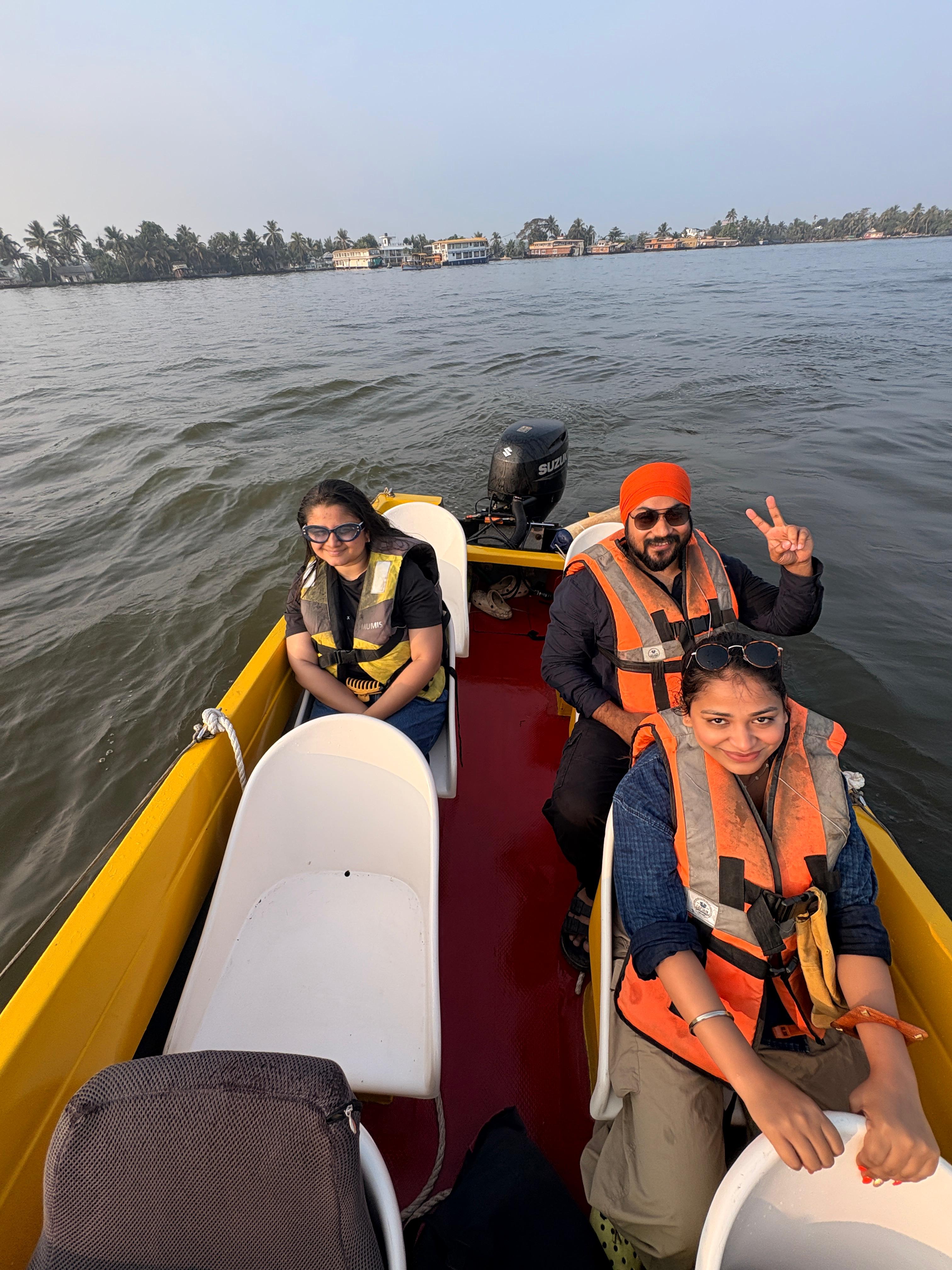 Kerala Backwaters at Speed